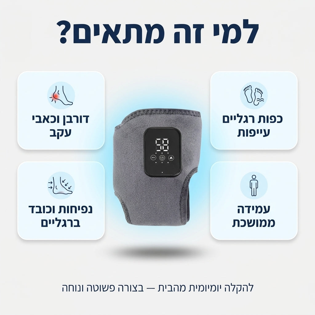 איזיסטפ - מעסה כף הרגל 3 ב-1