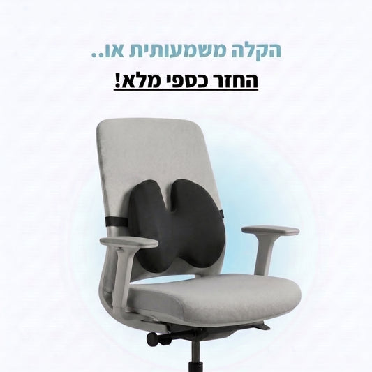 EasyBack – כרית תמיכה לגב התחתון